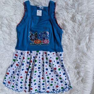 Color Pop Polka Dot Kids Dress – Fun, Comfy & Stylish 3T